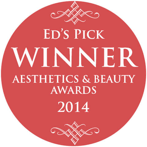 EDs Pick Winner Aesthetics & Beauty Awards 2014